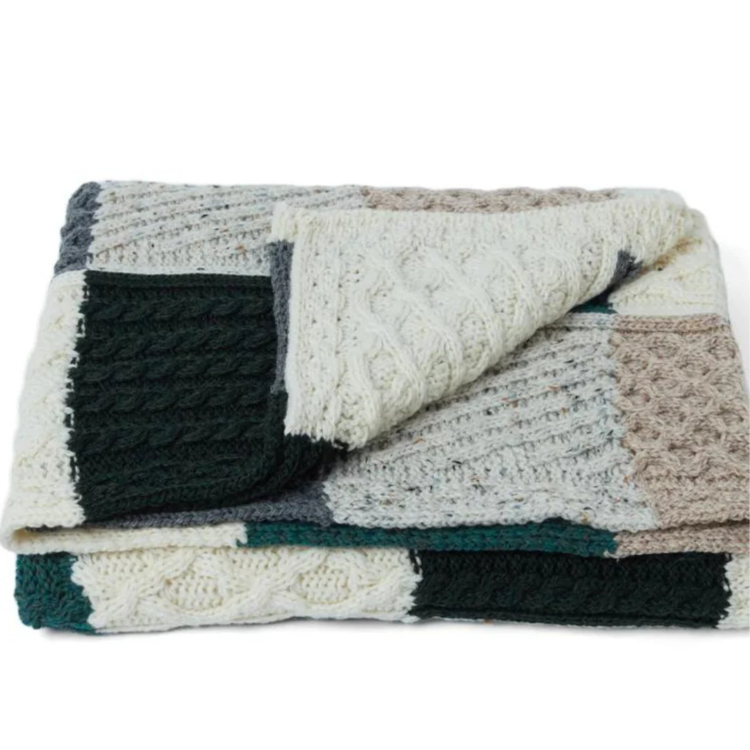 Aran Intarsia Blanket - Image 5