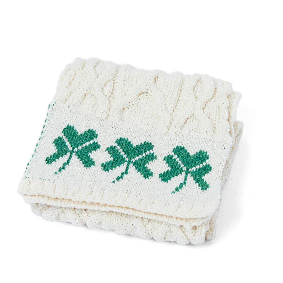 Aran Woollen Mills Shamrock Scarf - Image 4