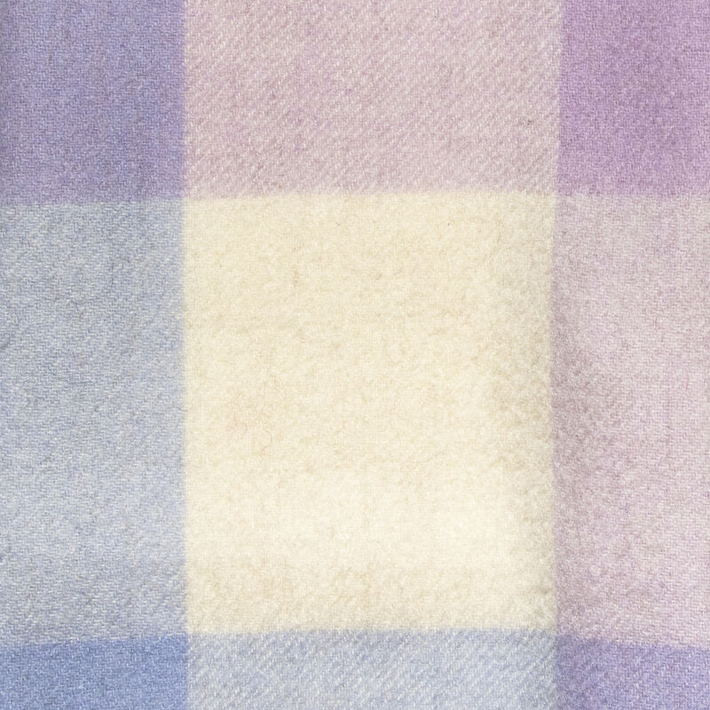 Box Brushed Woollen Scarf Lilac - Image 3