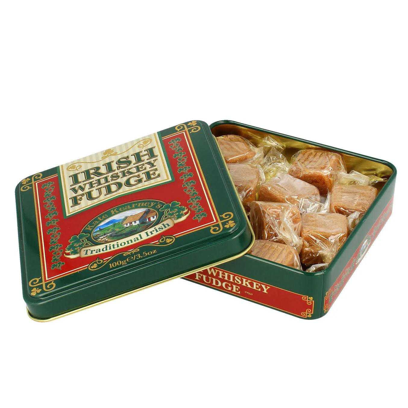 Gift From Ireland Kate Kearney Irish Whiskey Fudge In Tin 100g - Image 4