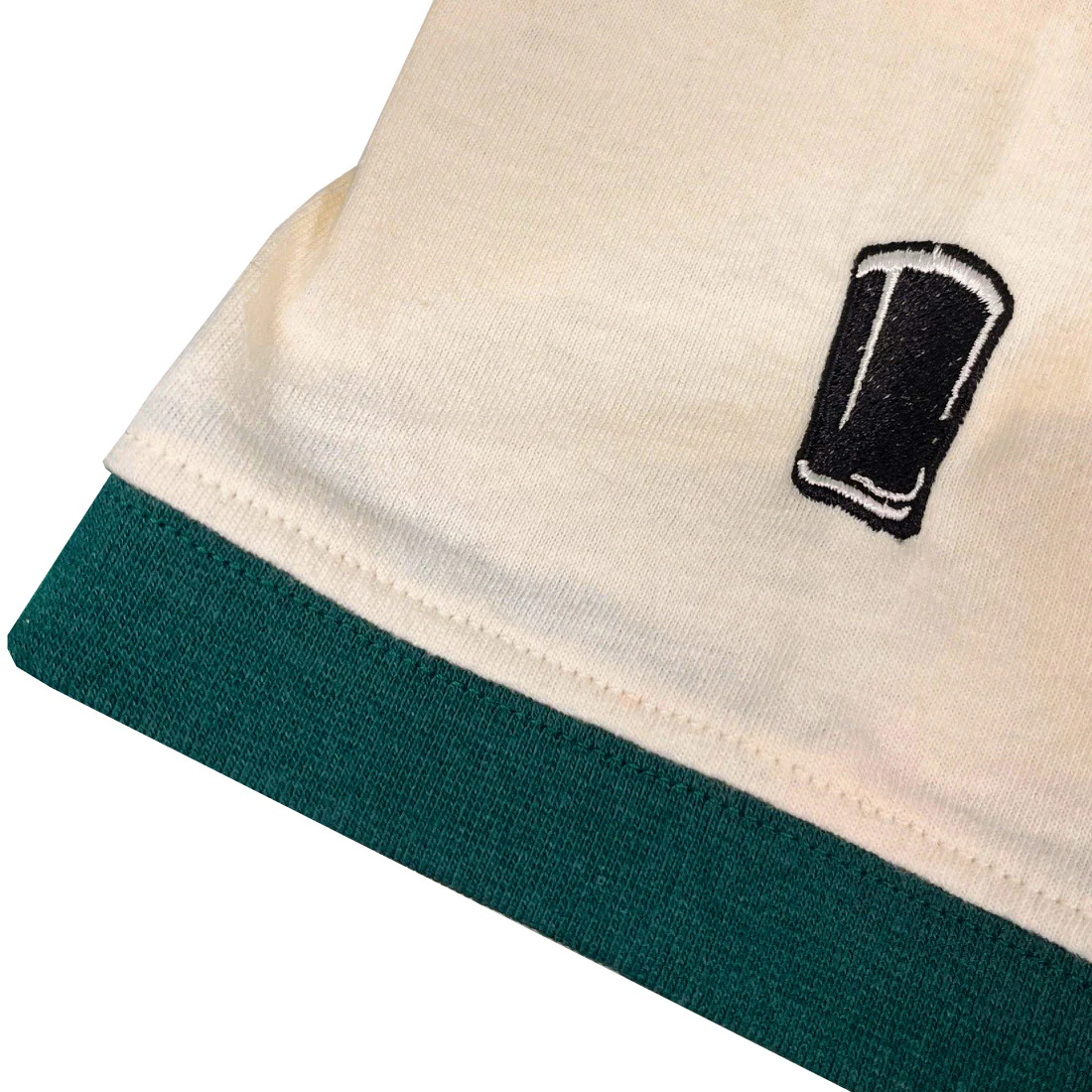 Guinness Cream & Green Time Clock T-Shirt - Image 3