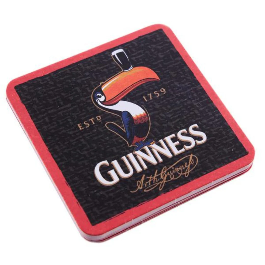 Guinness Gilroy Bar Towel & Coaster Set - Image 3