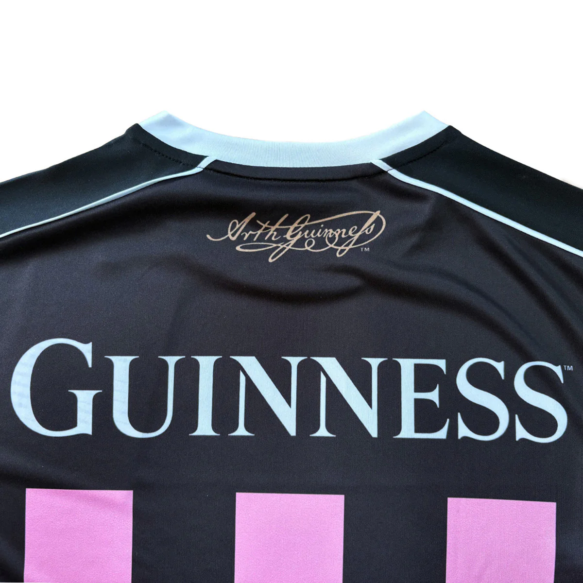 Guinness Pink & Black Striped Performance Top - Image 8