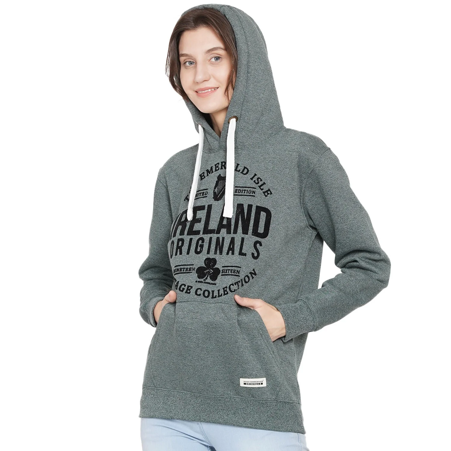 Ireland Originals Green Grindle Unisex Hood - Image 3